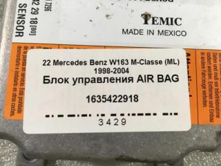 Блок управления AIR BAG W163 ML350 Внедорожник 628.963 400CDI Дизель