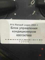 Блок управления кондиционером Logan 1 Седан K7M710 1.6 Бензин