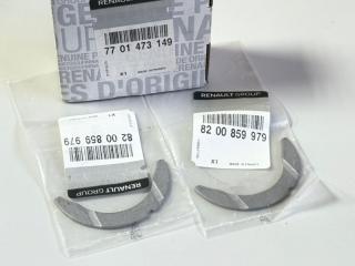 Полукольца упорные коленвала Renault K4M K7M K9K