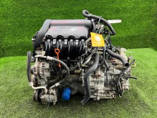 Двигатель в сборе vtec + видео 119 т. км передний Honda Fit GD3 L15A контрактная