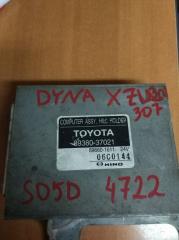 Блок управления двс (компьютер) Toyota Dyna 2001 XZU307 S05D 89380-37021 Б/У