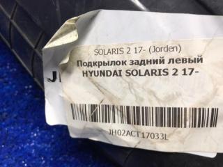 Подкрылок задний левый Solaris 2