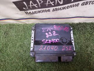 Блок EFI TOYOTA RACTIS SCP100 2SZ-FE 89661-52D20 контрактная