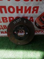 Диск тормозной передний TOYOTA BELTA KSP92 1KR-FE 43512-74010 контрактная