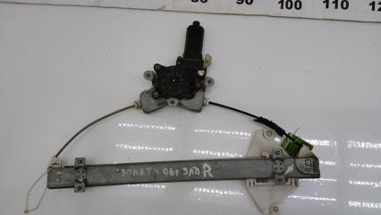 Запчасть стеклоподъёмник электрический задний правый Hyundai Sonata I V (E F) 2001-2012