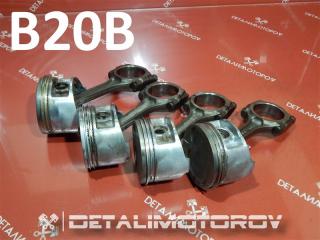 Поршень с шатуном Honda B20B 13010-P3F-000 Б/У