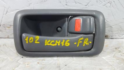 Ручка двери внутренняя передняя правая TOYOTA GRANVIA 1996 KCH16 1KZTE 6920520160 Б/У