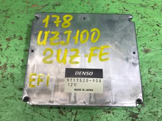 Блок управления efi TOYOTA LAND CRUISER 2001 UZJ100 2UZFE 9717520908 контрактная