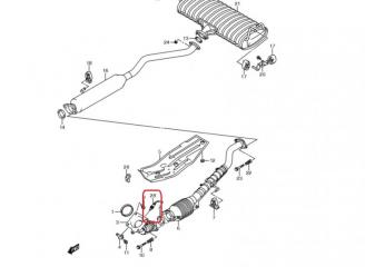 Датчик катализатора GRAND VITARA 2008 TDA4 J24B