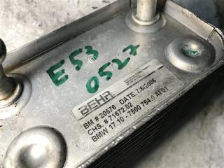 Радиатор масляный X5 2006 E53 M54B30