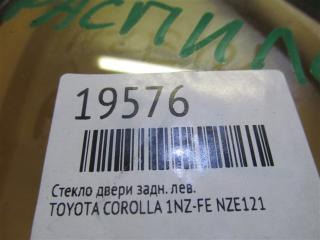 Стекло двери заднее левое TOYOTA COROLLA NZE121 1NZ-FE