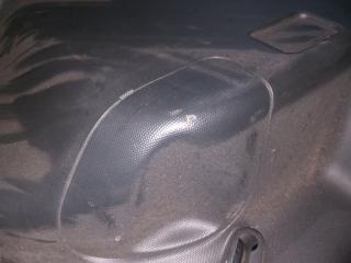 Обшивка багажника задняя левая FIT GD1