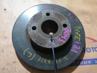 Тормозной диск передний правый TOYOTA COROLLA 2003 NZE121 1NZ-FE 43512-12610 контрактная