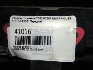 Радиатор основной CUBE 2000 Z10 CGA3DE