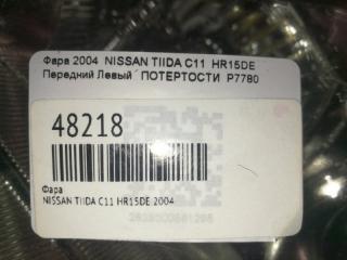 Фара передняя левая NISSAN TIIDA C11 HR15DE