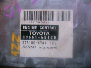 Блок управления ДВС TOYOTA WISH 2003 ZNE10G 1ZZ-FE 89661-68120 Б/У