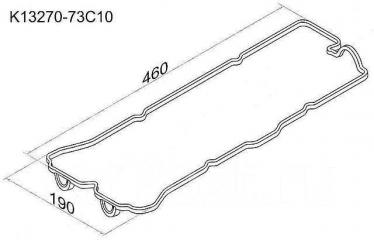 Запчасть прокладка гбц NISSAN WINGROAD