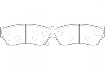 Колодки NISSAN SUNNY