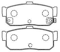 Колодки задние NISSAN BLUEBIRD 96-01