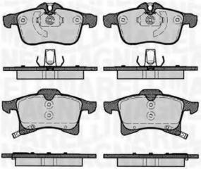 Запчасть колодки OPEL ASTRA