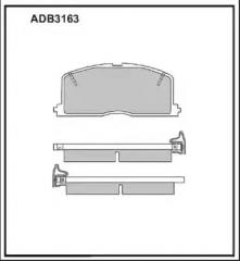 Колодки TOYOTA CAMRY