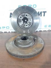 Диск тормозной передний BMW X5 F15 4.0e N20B20 контрактная