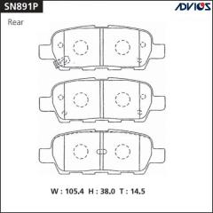 Тормозные колодки SN891P новая