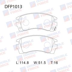 Тормозные колодки DFP1013 новая