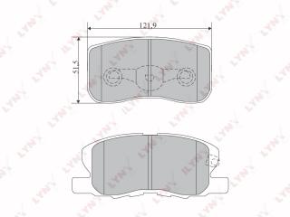 Тормозные колодки переднее BD5515 новая