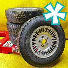 Комплект из 4-х Колесо зимнее R14 / 185 / 80  Dunlop DSV-01 5x114.3 лит. 35ET