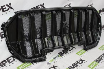 Решетка радиатора тюнинг (Черный глянец) Tiggo 8 Pro Max 2021-