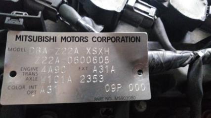 Двигатель MITSUBISHI COLT 2004-2012(2009)