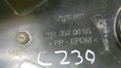 Защита рычага задняя C230 Kompressor 2003 W203 M271.948 1.8л