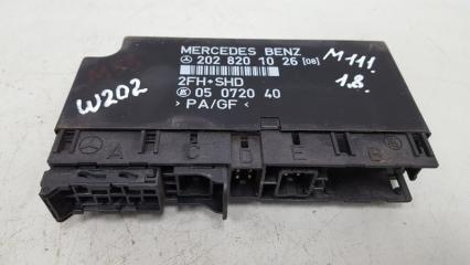 Блок управления стеклоподъемниками Mercedes C180 1996 W202 M111.920 1.8л 2028201026 Б/У