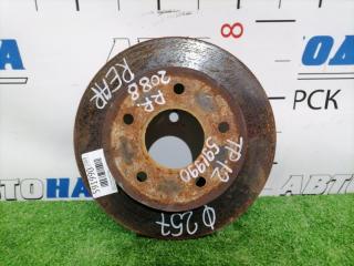 Диск тормозной задний NISSAN PRIMERA TP12 QR20DE контрактная