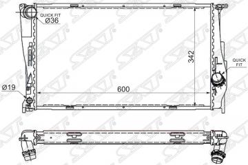 Радиатор ДВС BMW 3 Series E90 BW0003-05 новая