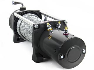 Лебедка 12000 Electric Winch 5500кг стальной трос / полный комплект