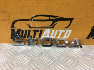 Запчасть эмблема крышки багажника задняя Skoda Kodiaq 2016-