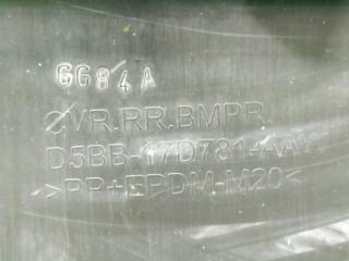 Накладка бампера задняя FIESTA 2008-2019 Mk6