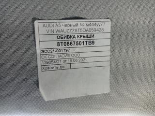 Обшивка потолка A5 2011-2016 1 8T