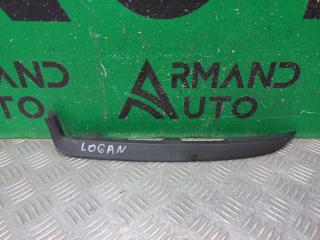 Запчасть накладка под фару левая Renault Logan 2012-2018
