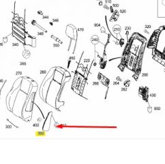 Airbag сиденья левый C 2013 W204 651.911 2.2 L