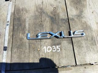 Эмблема задняя Lexus LS600HL 2007