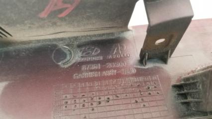 Накладка крышки багажника задняя Sonata 2003-2006 1