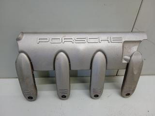Крышка двигателя декоративная левая Porsche Cayenne 2003-2010 95510514100 Б/У