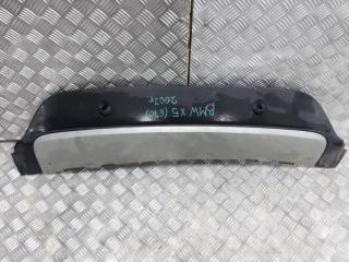 Запчасть накладка на бампер задняя BMW X5 2007-2013