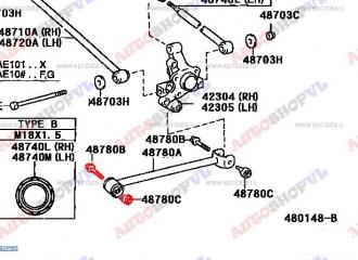 Болты подвески TOYOTA COROLLA CERES AE101