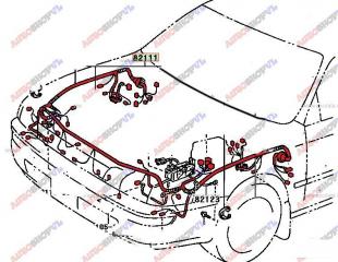 Коса телевизора TOYOTA COROLLA CERES 05.1996 - 04.1997 AE101 82111-1E131 контрактная