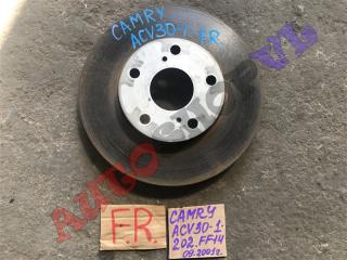 Тормозной диск передний правый TOYOTA CAMRY 09.2001 ACV30 2AZFE 43512-33090 контрактная