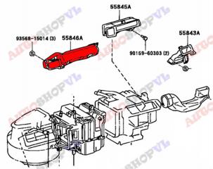 Воздуховод SPRINTER TRUENO AE111